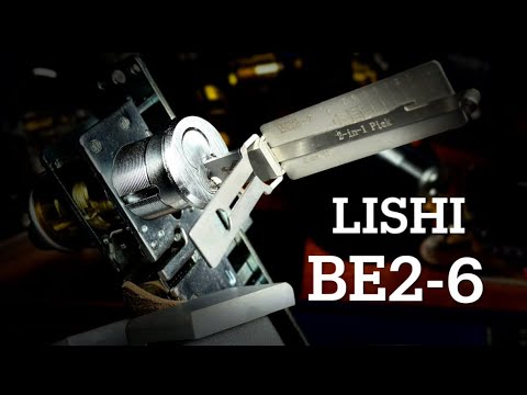 Tips on using a lishi BE2-6, 2-in-1 Lock Pick🔏