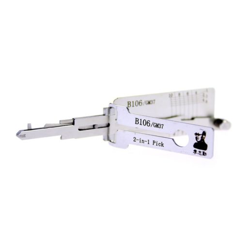 Classic Lishi B106 GM37 (Non-warded) 2in1 Decoder and Pick for GM Z Keyway