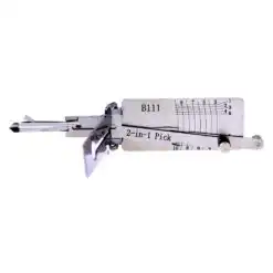 Classic Lishi B111 B106 (Warded) 2-in-1 Decoder and Pick for GM Z