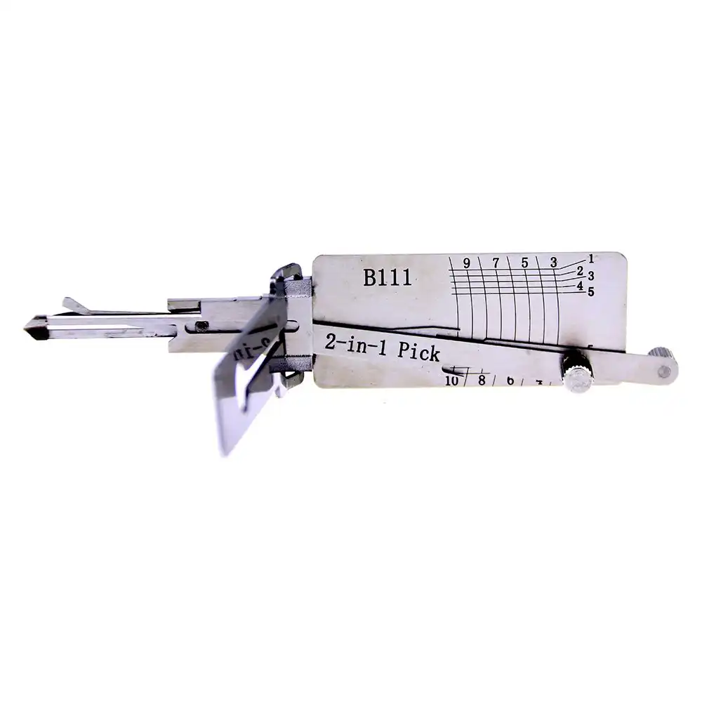 Classic Lishi B111 B106 (Warded) 2-in-1 Decoder and Pick for GM Z