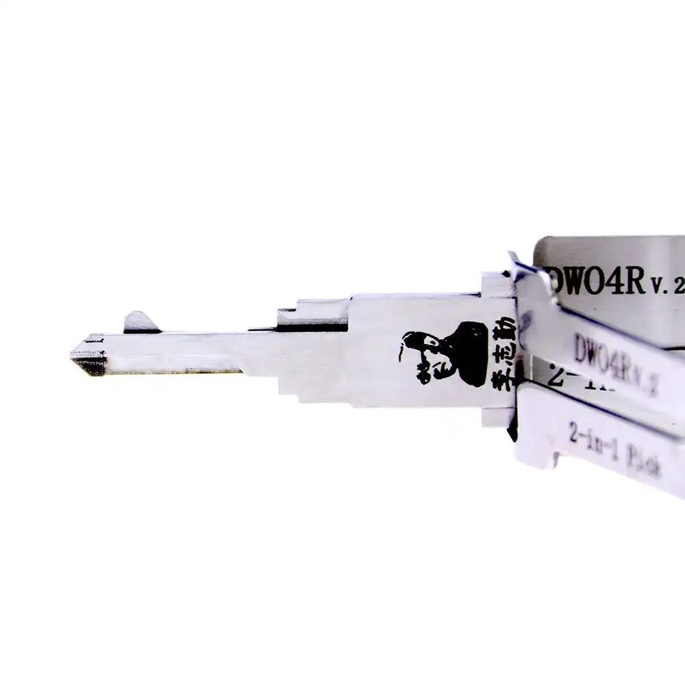 Classic Lishi DWO4R 2-in-1 Decoder and Pick for Chevrolet, Daewoo