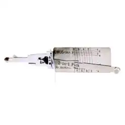 Classic Lishi DWO5/CH1 2-in-1 Decoder and Pick for Chevrolet