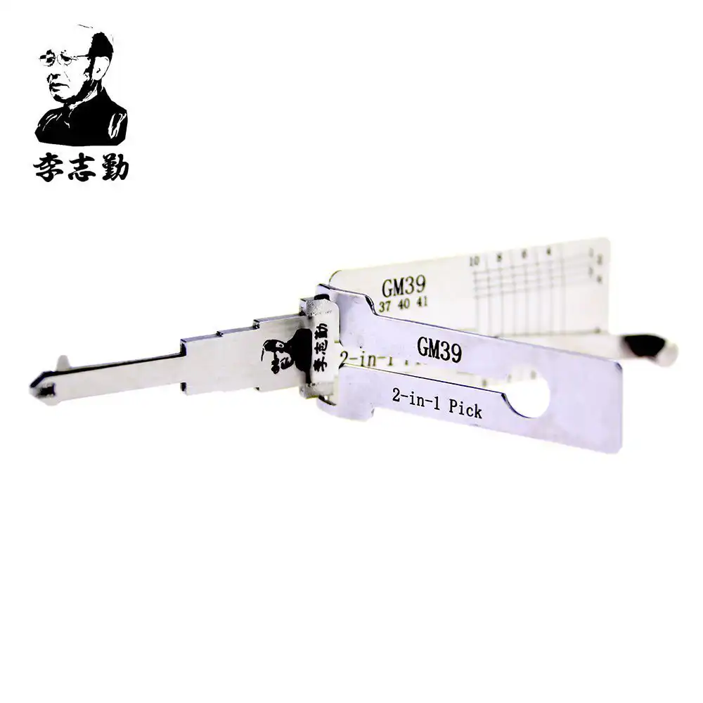 Classic Lishi GM39 2-in-1 Decoder and Pick for GM, Chevrolet