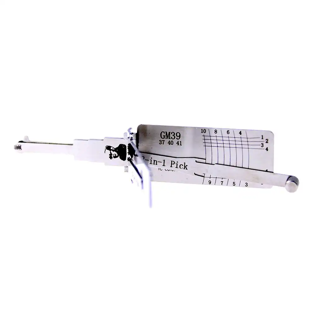 Classic Lishi GM39 2-in-1 Decoder and Pick for GM, Chevrolet