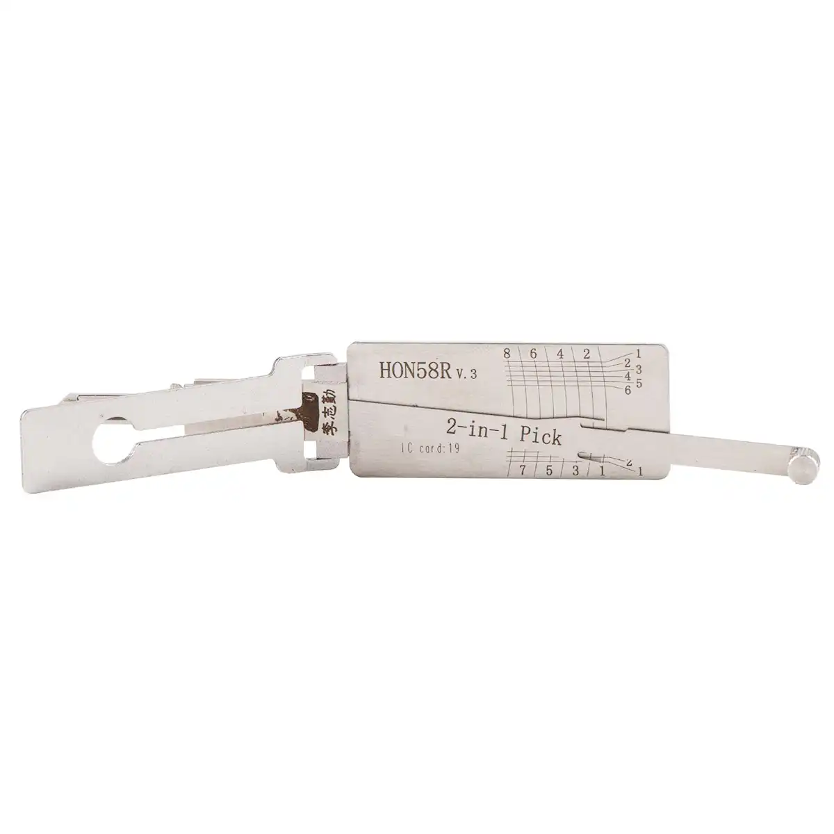 Classic Lishi HON58R 2-in-1 Decoder and Pick for Honda, Acura