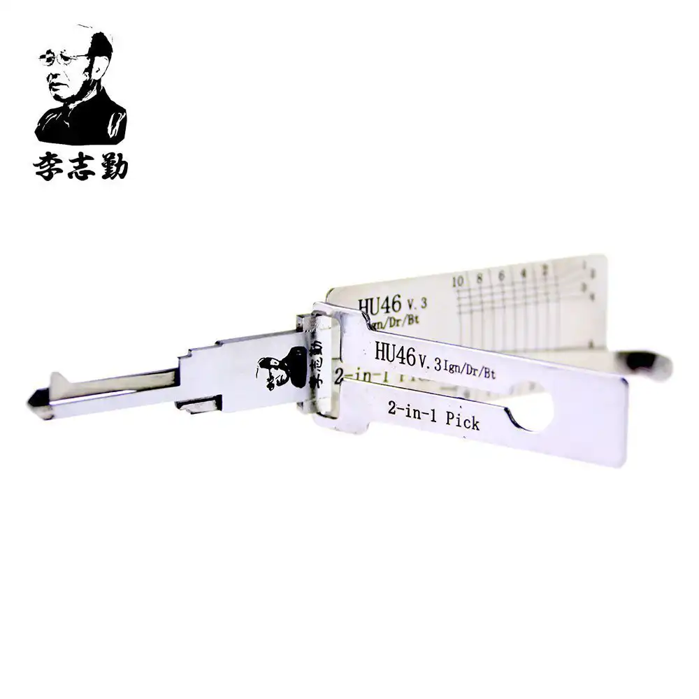 Classic Lishi HU46 2-in-1 Decoder and Pick for Cadillac, Daewoo