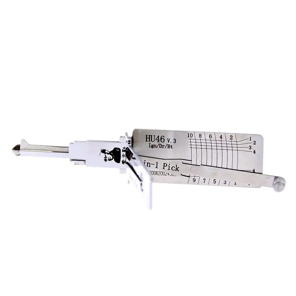 Classic Lishi HU46 2-in-1 Decoder and Pick for Cadillac, Daewoo