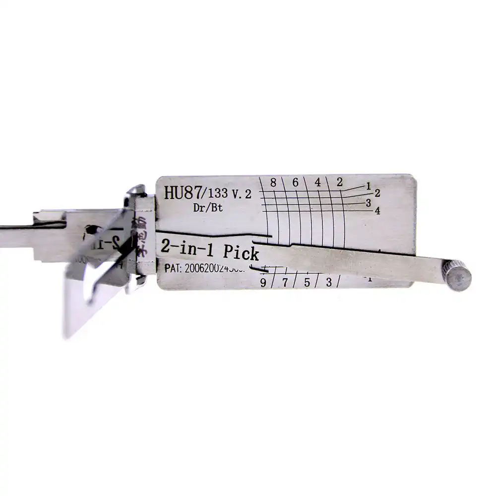 Classic Lishi HU87 HU133 2-in-1 Decoder and Pick for Nissan