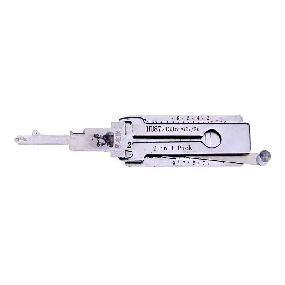 Classic Lishi HU87 HU133 2-in-1 Decoder and Pick for Nissan