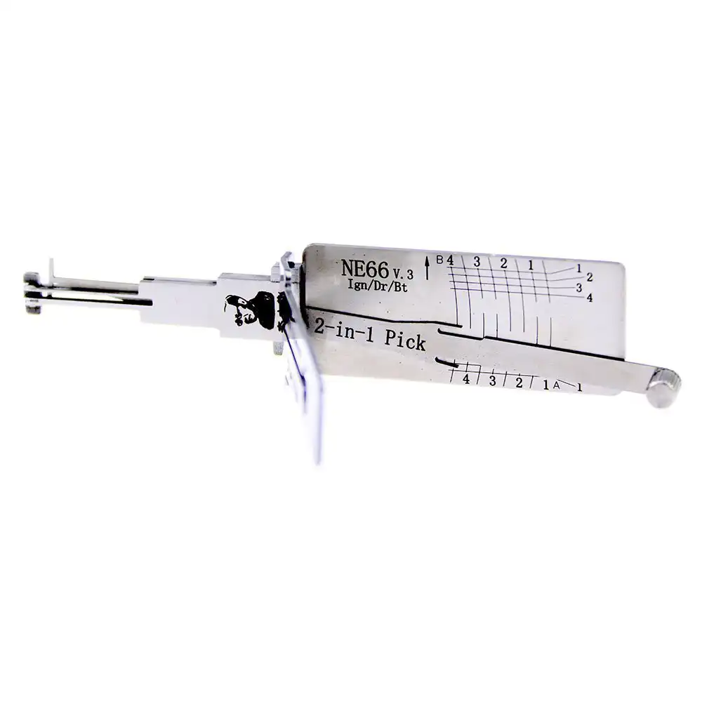 Classic Lishi NE66 2-in-1 Decoder and Pick for VOLVO - Classic Lishi