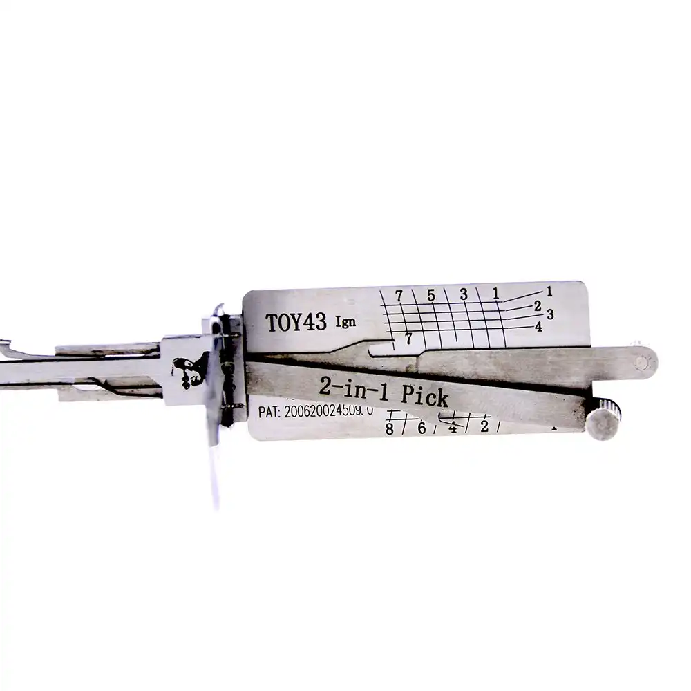 Classic Lishi TOY43 (Ignition) 2-in-1 Decoder and Pick for TOYOTA
