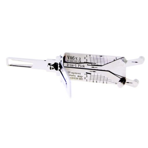 Classic Lishi VA6 V.2 (4 Lifters) 2in1 Decoder and Pick