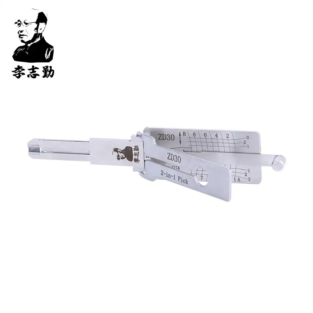 Classic Lishi ZD30 2-in-1 Decoder and Pick for Zadi, Aprilia