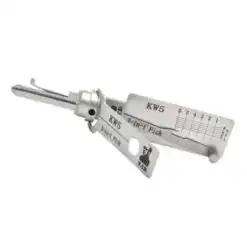 Classic Lishi KW5 2-in-1 Pick & Decoder for 6-Pin Kwikset Keyway