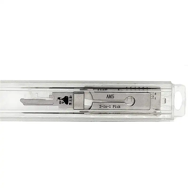 Classic Lishi AM5 2-in-1 Pick & Decoder for American Lock Padlocks