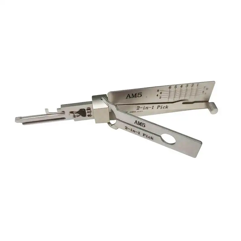 Classic Lishi AM5 2-in-1 Pick & Decoder for American Lock Padlocks
