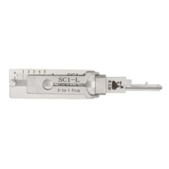 Classic Lishi SC1-L (Reverse Handing) 2-in-1 Pick & Decoder for 5-Pin Schlage Keyway