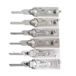 Classic Lishi Residential Tools Bundle of 6 – KW1 / KW5 / SC1 / SC4 / BE2-6 / BE2-7