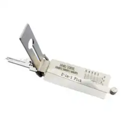 Classic Lishi 1646 2-in-1 Pick & Decoder for National CompX Mailbox Locks C9200 / C8700 / 1646 / 1069L