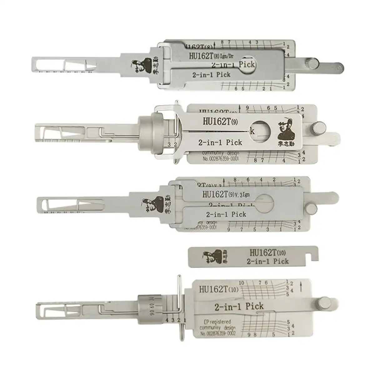 Classic Lishi VAG2015+ Bundle - Includes 4x HU162T Automotive Lock