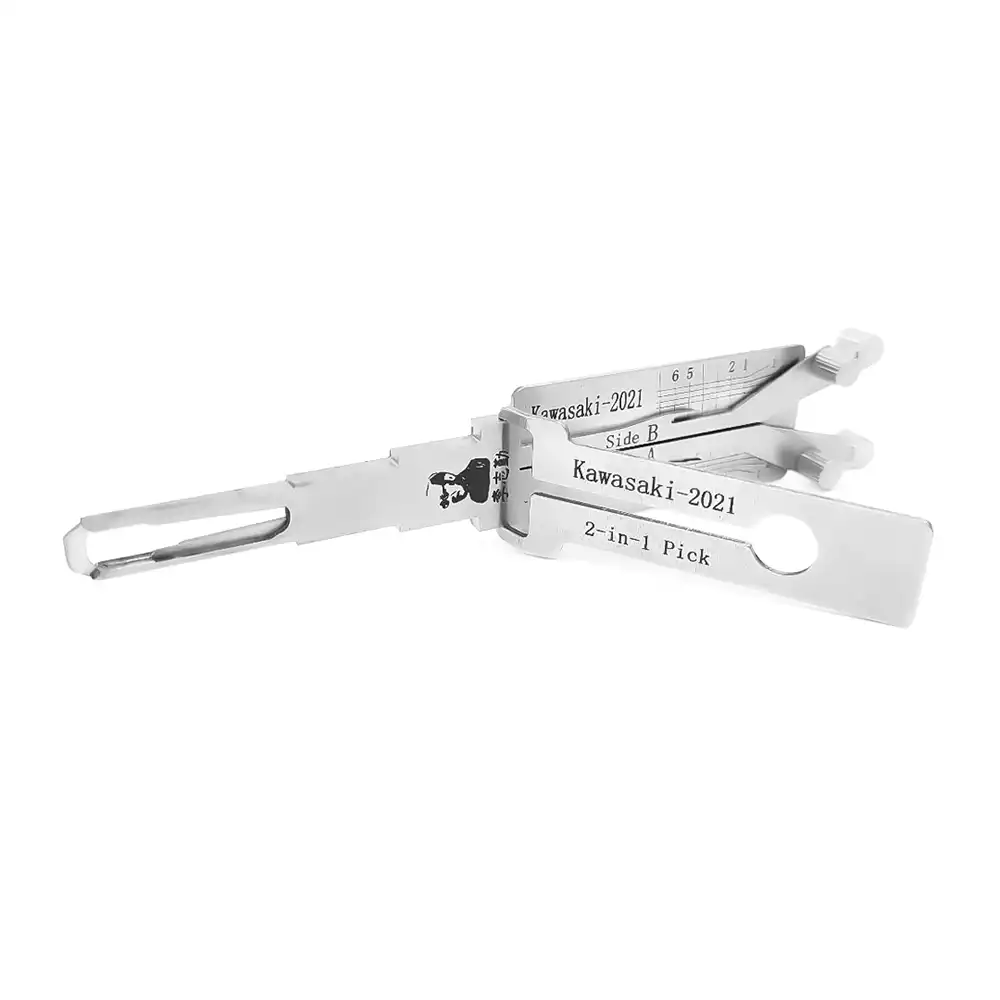 Classic Lishi Kawasaki-2021 2-in-1 Decoder and Pick for Kawasaki