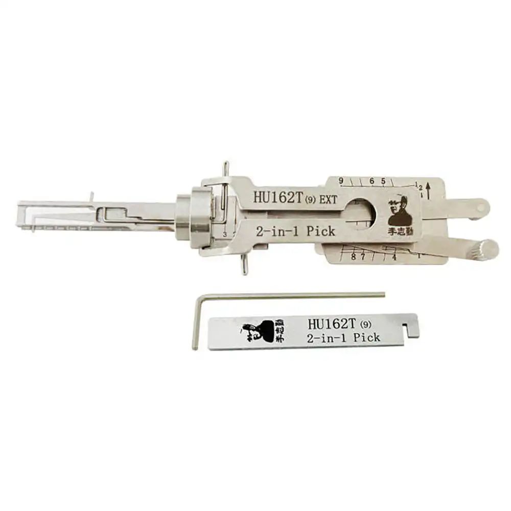 Classic Lishi HU162T(9)-EXT 2-in-1 Decoder and Pick for VAG 2015