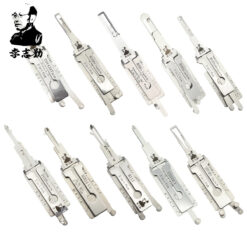 Classic Lishi 2in1 Decoder and Pick - 102 Pieces Full Set w/ Tool